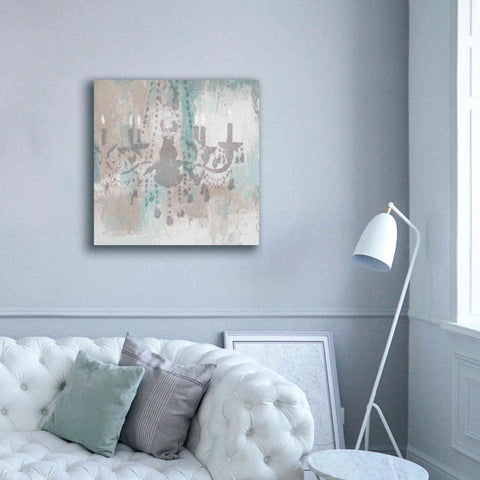 Image of Epic Art 'Candelabra Teal I' by James Wiens, Canvas Wall Art,37 x 37