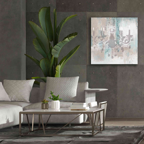 Image of Epic Art 'Candelabra Teal I' by James Wiens, Canvas Wall Art,37 x 37