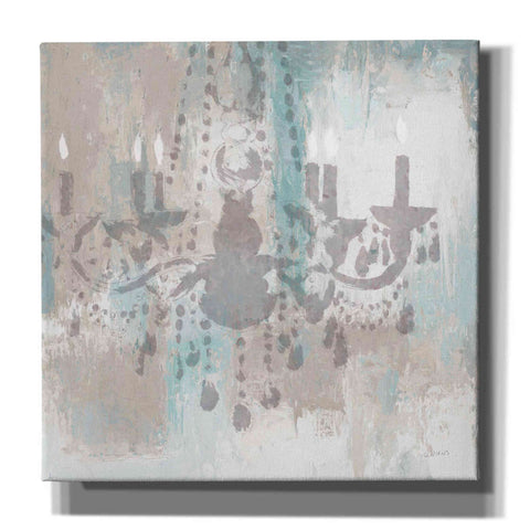 Image of Epic Art 'Candelabra Teal I' by James Wiens, Canvas Wall Art,12x12x1.1x0,18x18x1.1x0,26x26x1.74x0,37x37x1.74x0