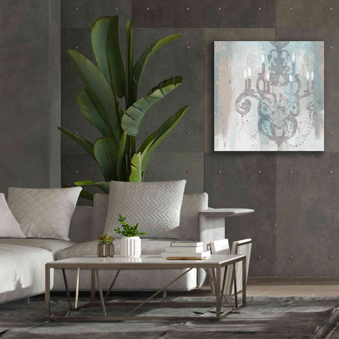 Image of Epic Art 'Candelabra Teal II' by James Wiens, Canvas Wall Art,37 x 37