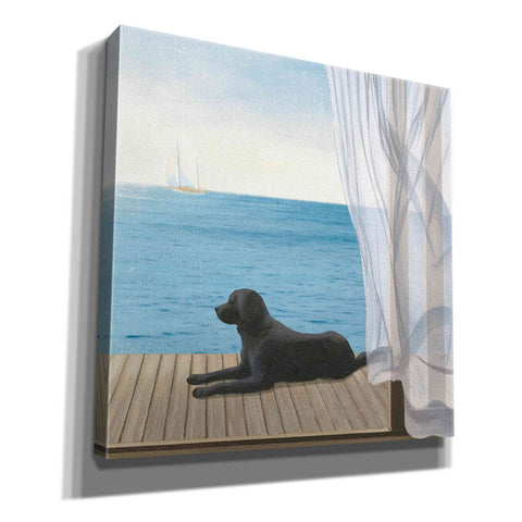 Image of Epic Art 'Blue Breeze III' by James Wiens, Canvas Wall Art,12x12x1.1x0,18x18x1.1x0,26x26x1.74x0,37x37x1.74x0