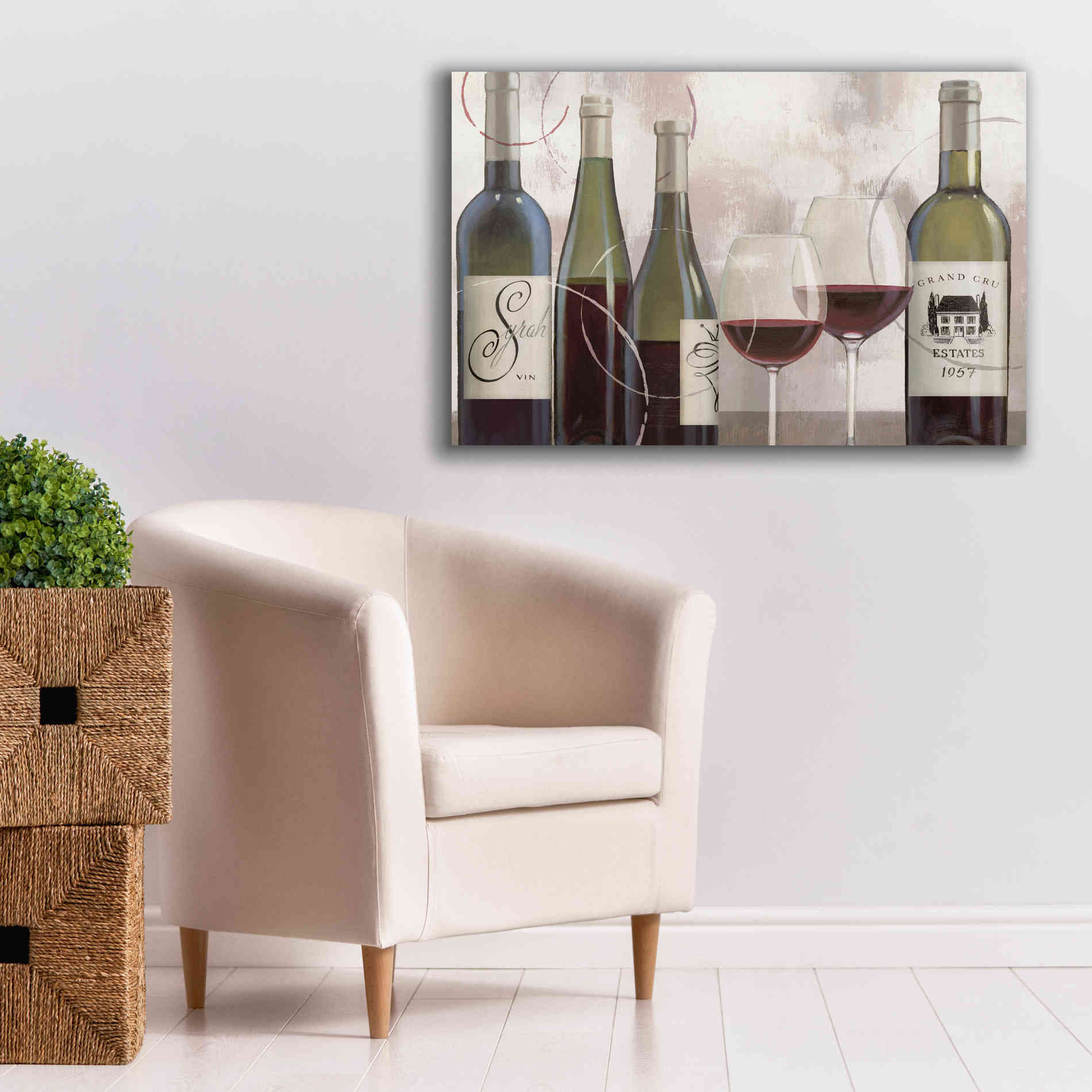 Epic Art 'Taste Appeal Red II' by James Wiens, Canvas Wall Art,40 x 26