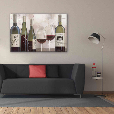 Image of Epic Art 'Taste Appeal Red II' by James Wiens, Canvas Wall Art,60 x 40