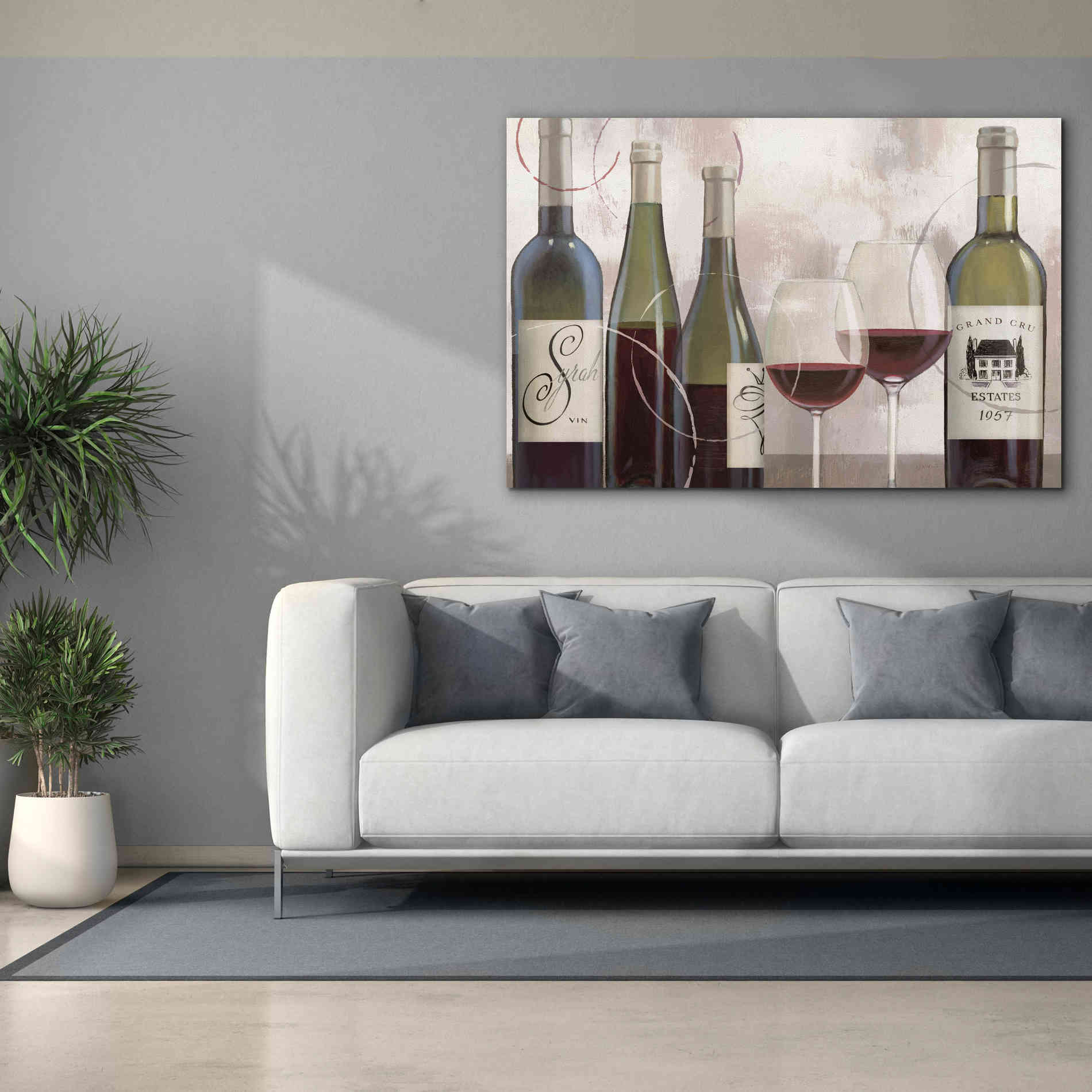 Epic Art 'Taste Appeal Red II' by James Wiens, Canvas Wall Art,60 x 40