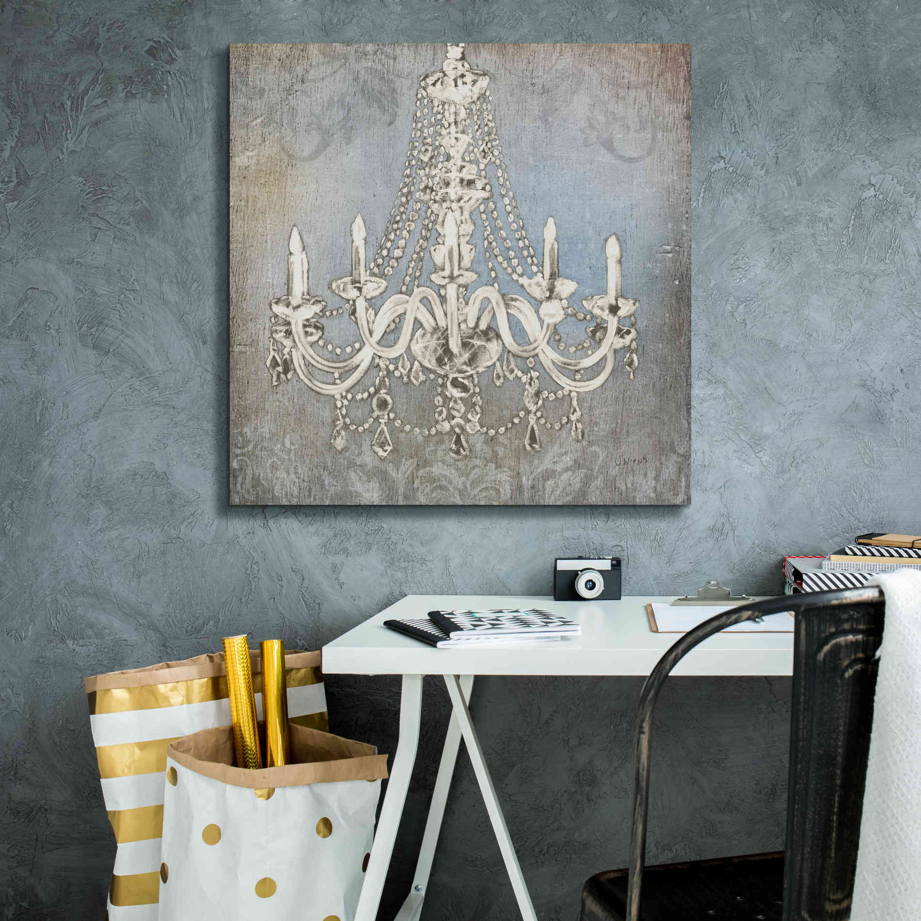 Epic Art 'Luxurious Lights II' by James Wiens, Canvas Wall Art,26 x 26