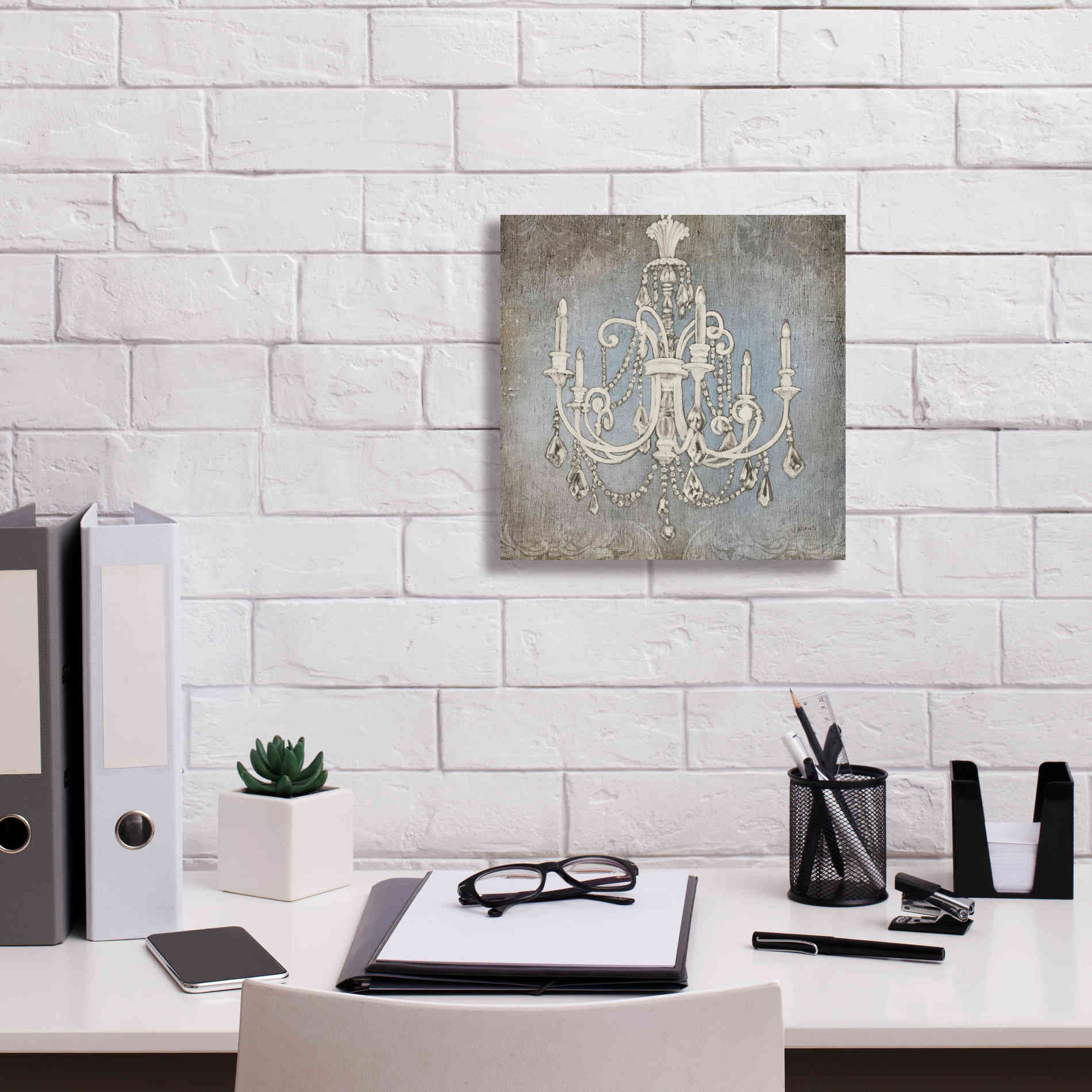 Epic Art 'Luxurious Lights III' by James Wiens, Canvas Wall Art,12 x 12