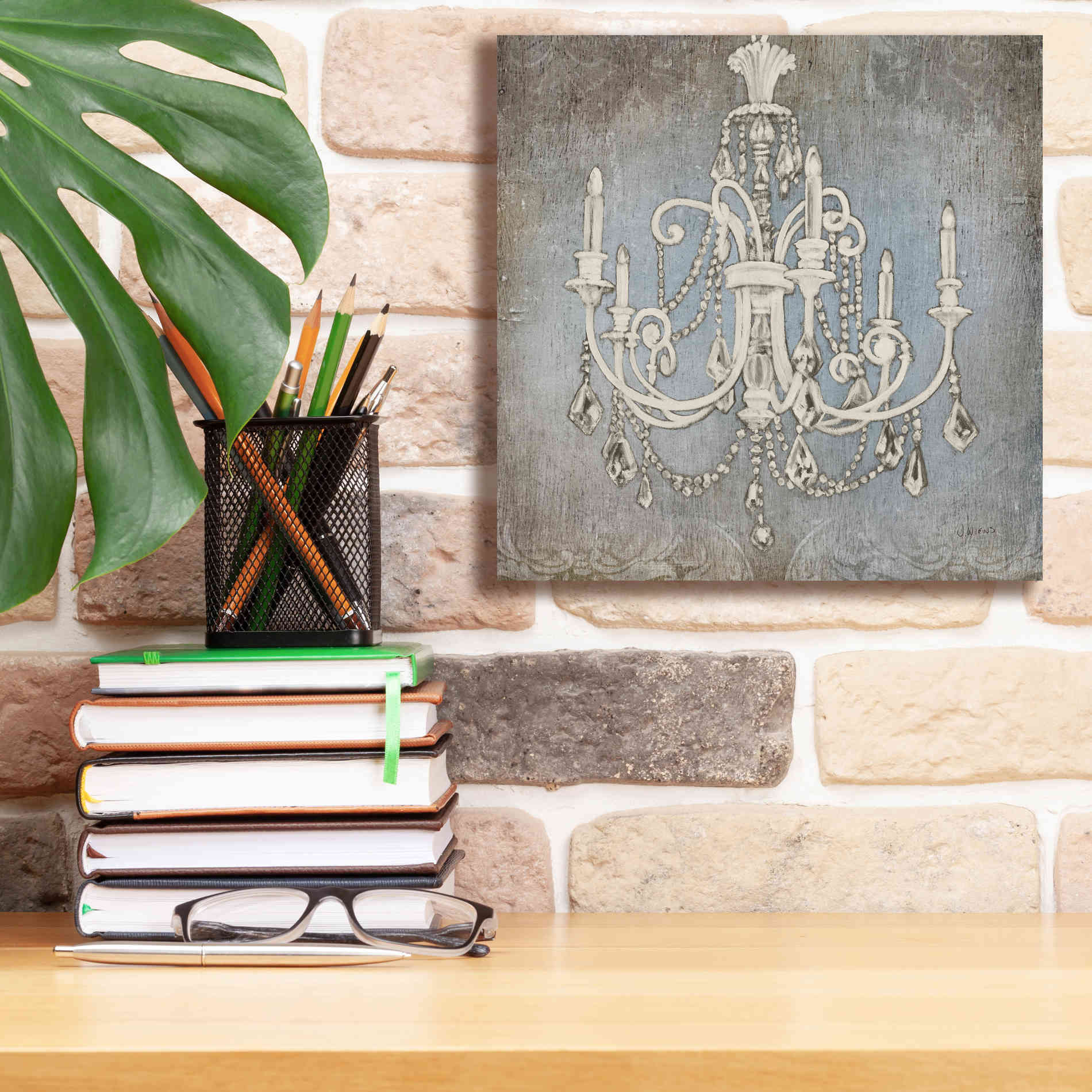 Epic Art 'Luxurious Lights III' by James Wiens, Canvas Wall Art,12 x 12