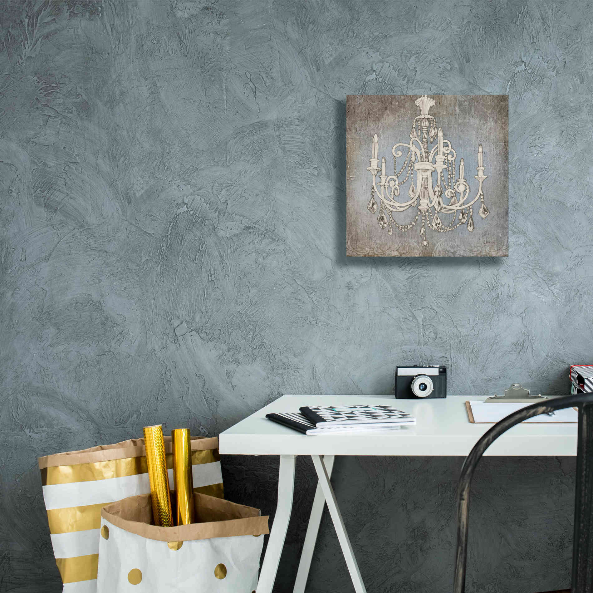 Epic Art 'Luxurious Lights III' by James Wiens, Canvas Wall Art,12 x 12