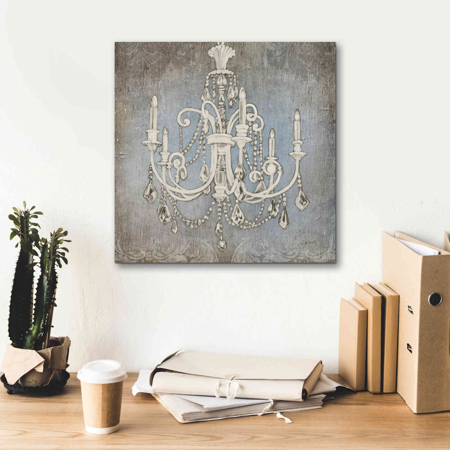 Epic Art 'Luxurious Lights III' by James Wiens, Canvas Wall Art,18 x 18