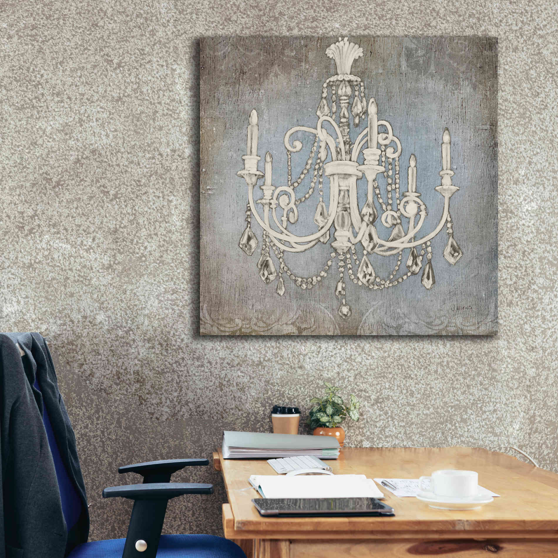 Epic Art 'Luxurious Lights III' by James Wiens, Canvas Wall Art,37 x 37