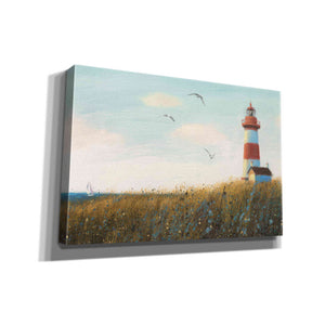 Epic Art 'Seaside View I' by James Wiens, Canvas Wall Art,18x12x1.1x0,26x18x1.1x0,40x26x1.74x0,60x40x1.74x0