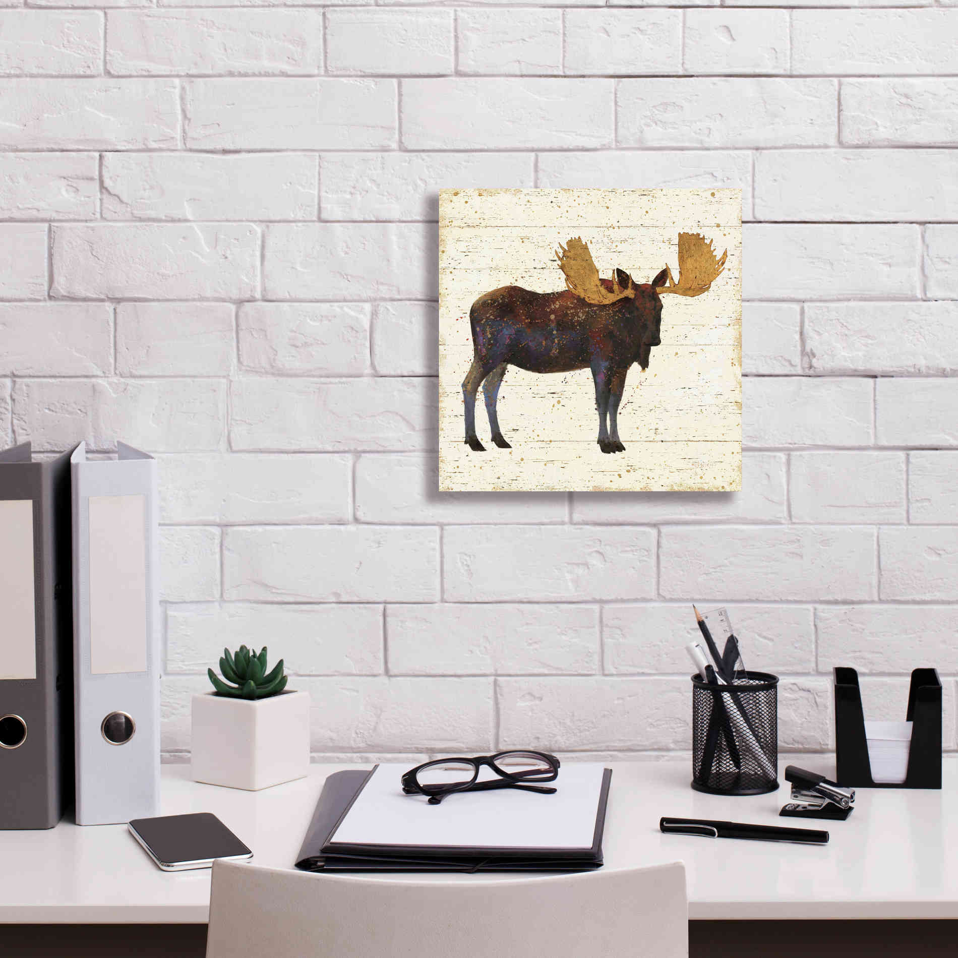 Epic Art 'Golden Nature I' by James Wiens, Canvas Wall Art,12 x 12