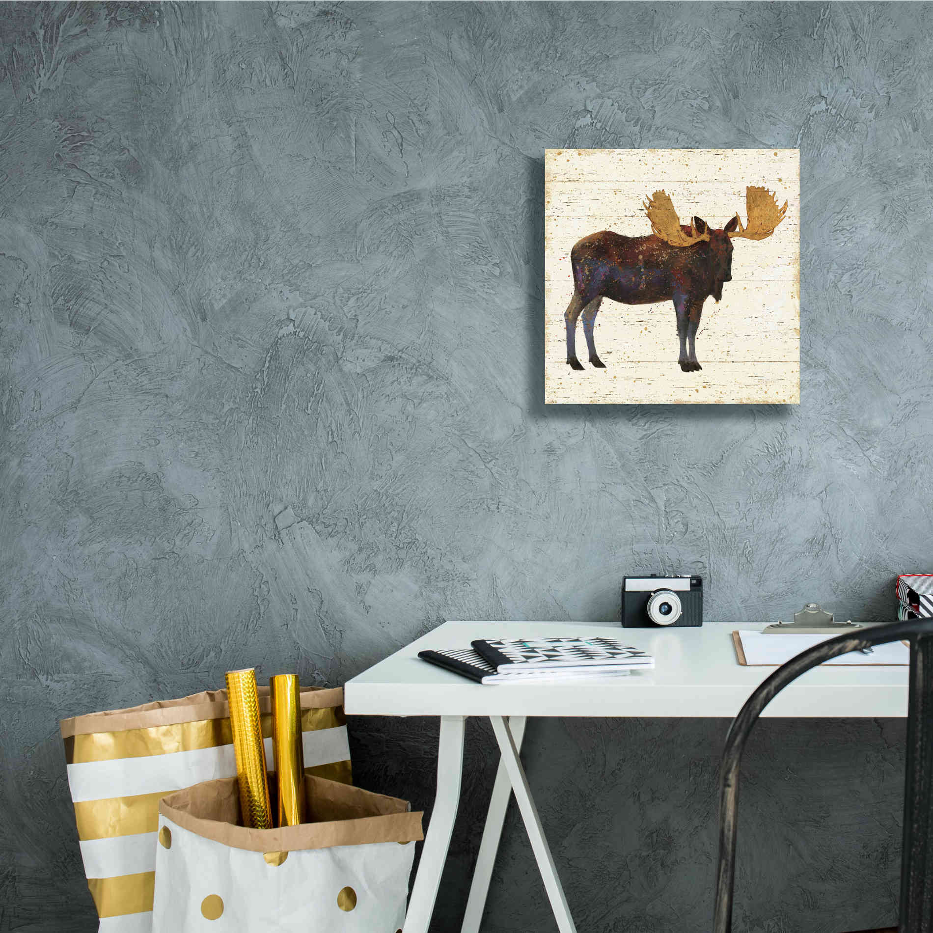 Epic Art 'Golden Nature I' by James Wiens, Canvas Wall Art,12 x 12