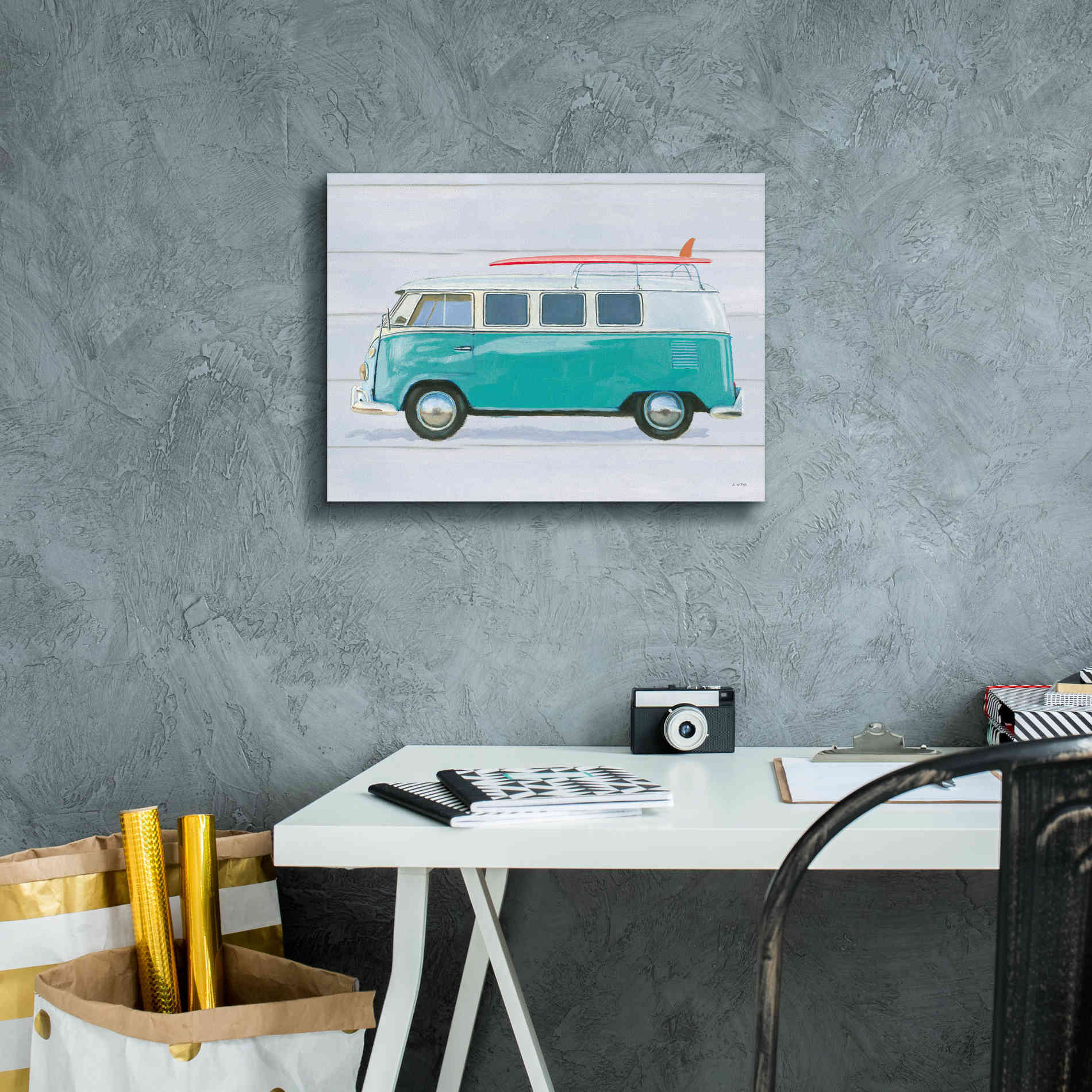 Epic Art 'Beach Ride X' by James Wiens, Canvas Wall Art,16 x 12