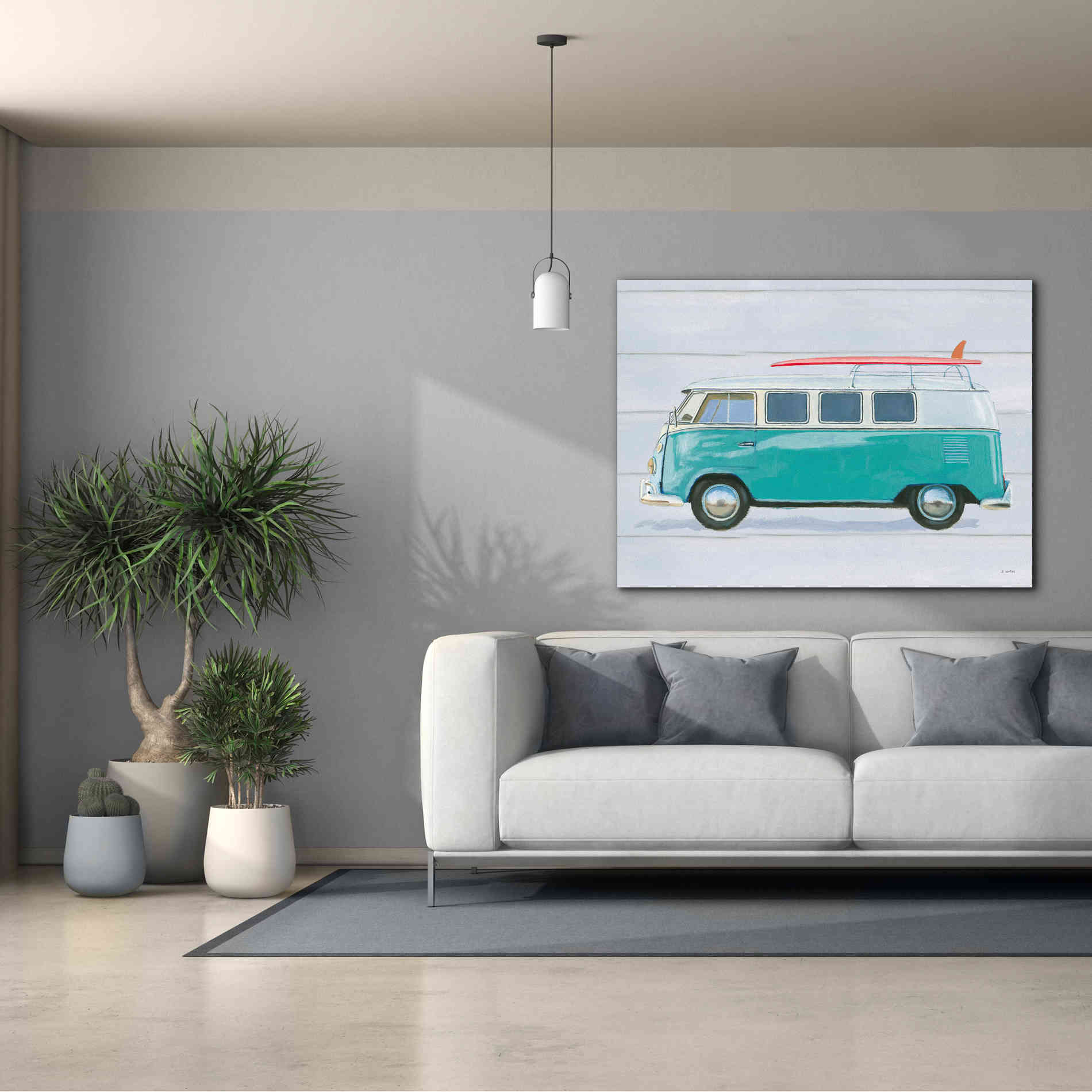 Epic Art 'Beach Ride X' by James Wiens, Canvas Wall Art,54 x 40