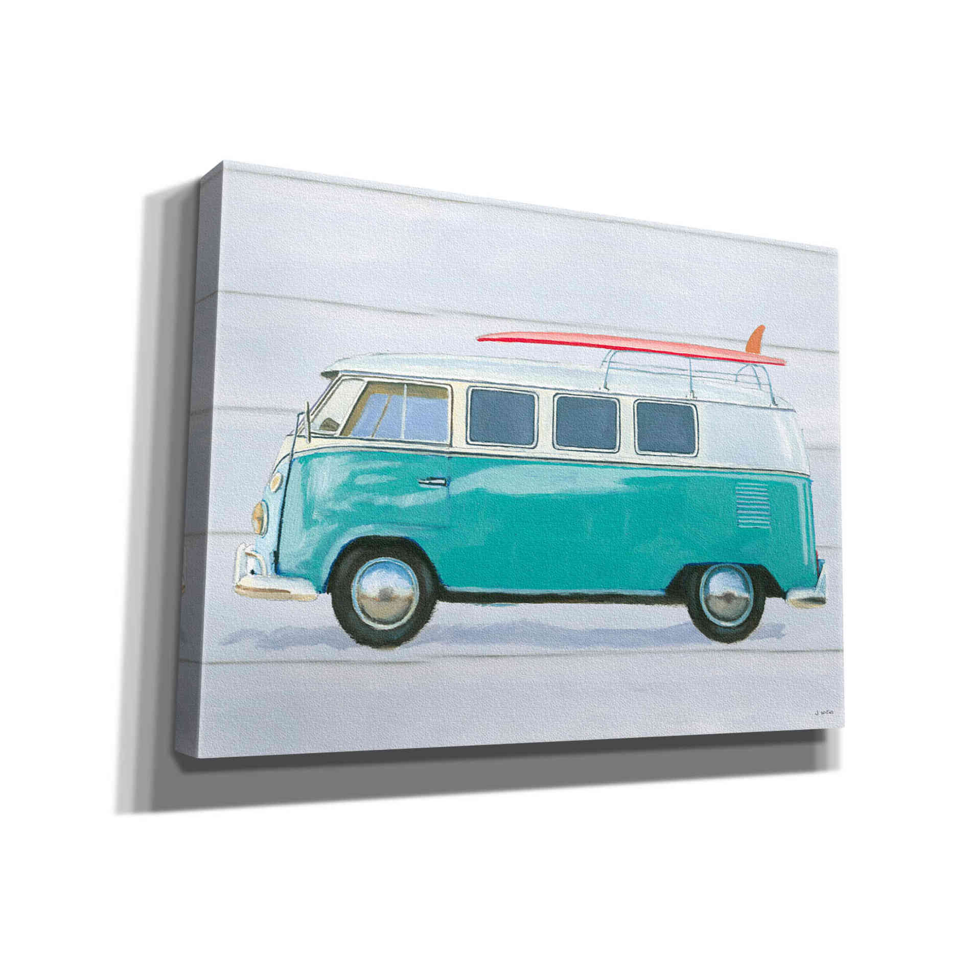 Epic Art 'Beach Ride X' by James Wiens, Canvas Wall Art,16x12x1.1x0,26x18x1.1x0,34x26x1.74x0,54x40x1.74x0