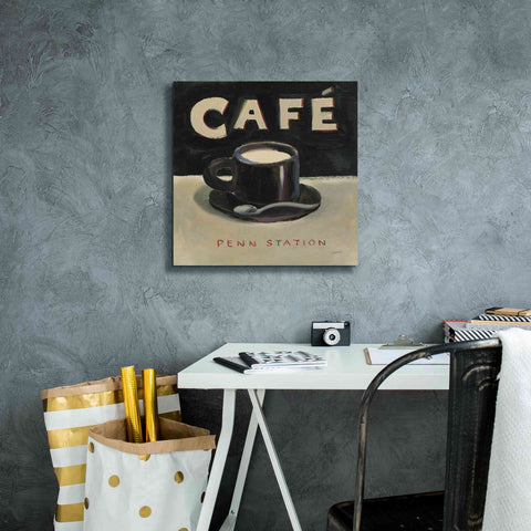 Image of Epic Art 'Coffee Spot I' by James Wiens, Canvas Wall Art,18 x 18