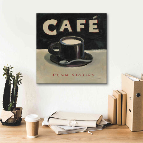 Image of Epic Art 'Coffee Spot I' by James Wiens, Canvas Wall Art,18 x 18