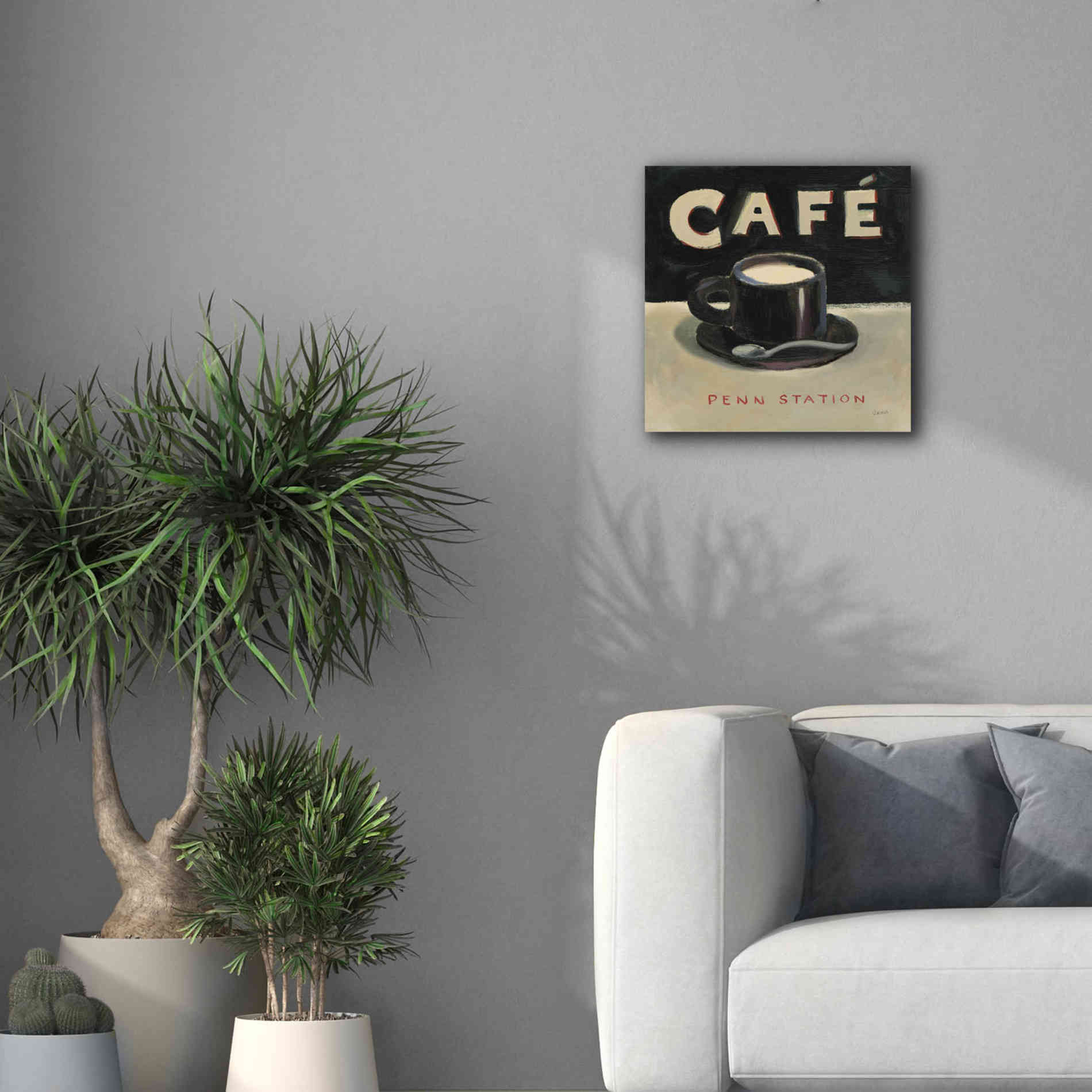 Epic Art 'Coffee Spot I' by James Wiens, Canvas Wall Art,18 x 18