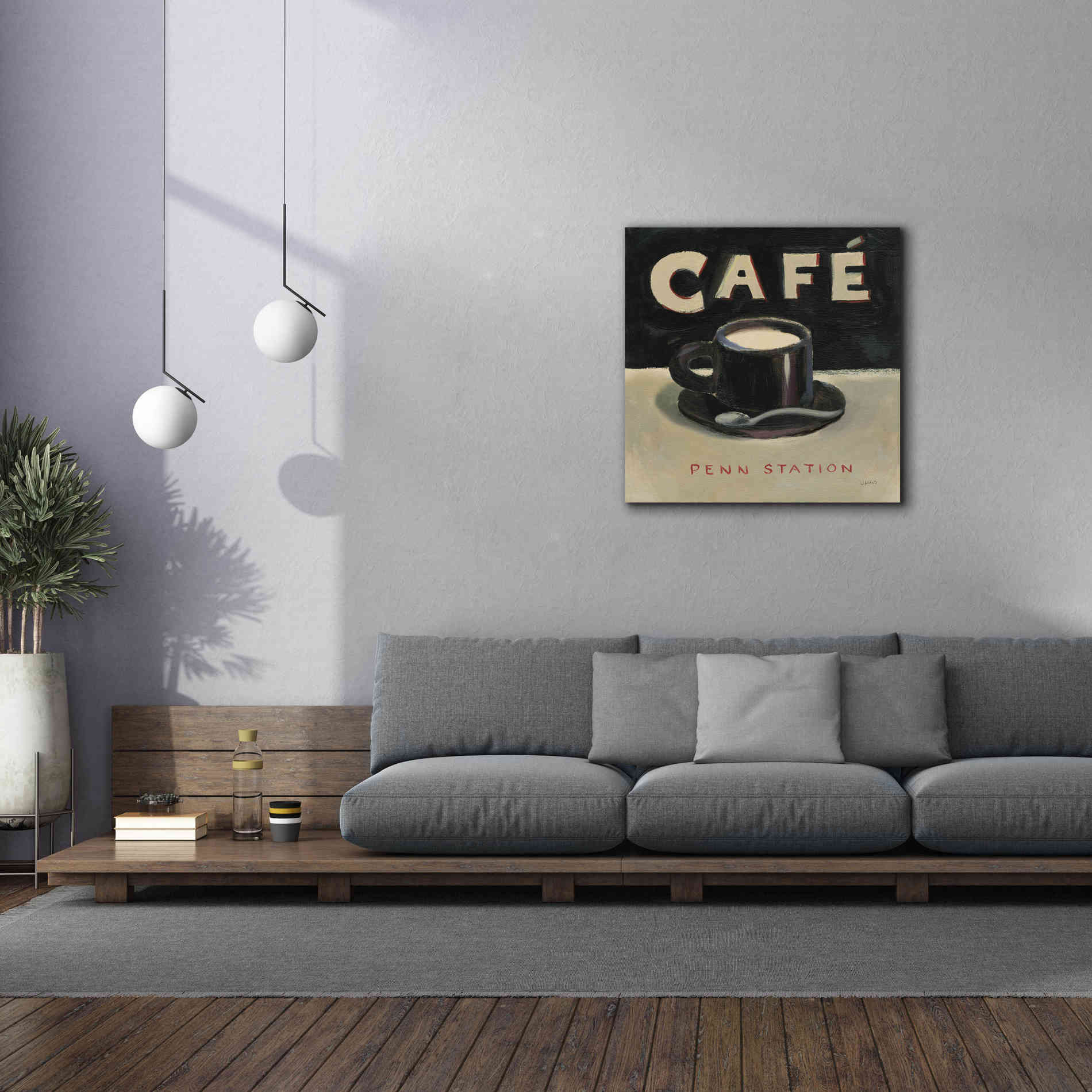 Epic Art 'Coffee Spot I' by James Wiens, Canvas Wall Art,37 x 37