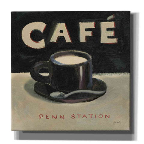 Image of Epic Art 'Coffee Spot I' by James Wiens, Canvas Wall Art,12x12x1.1x0,18x18x1.1x0,26x26x1.74x0,37x37x1.74x0
