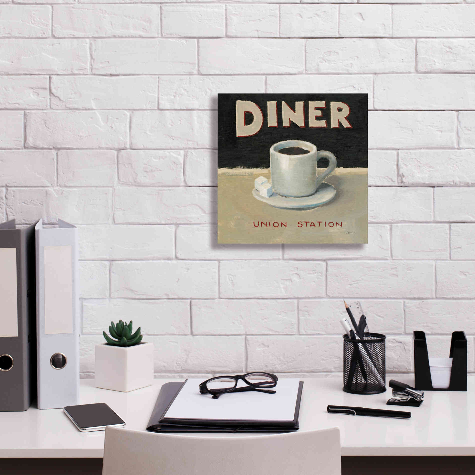 Epic Art 'Coffee Spot II' by James Wiens, Canvas Wall Art,12 x 12