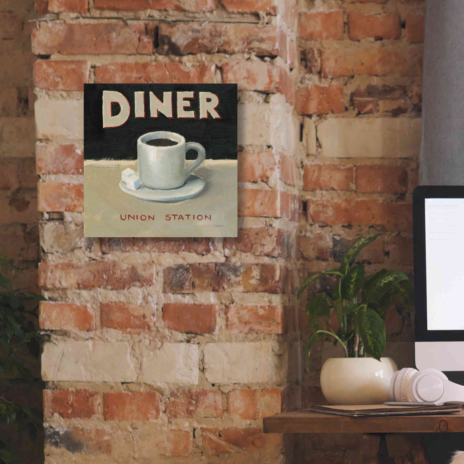 Epic Art 'Coffee Spot II' by James Wiens, Canvas Wall Art,12 x 12