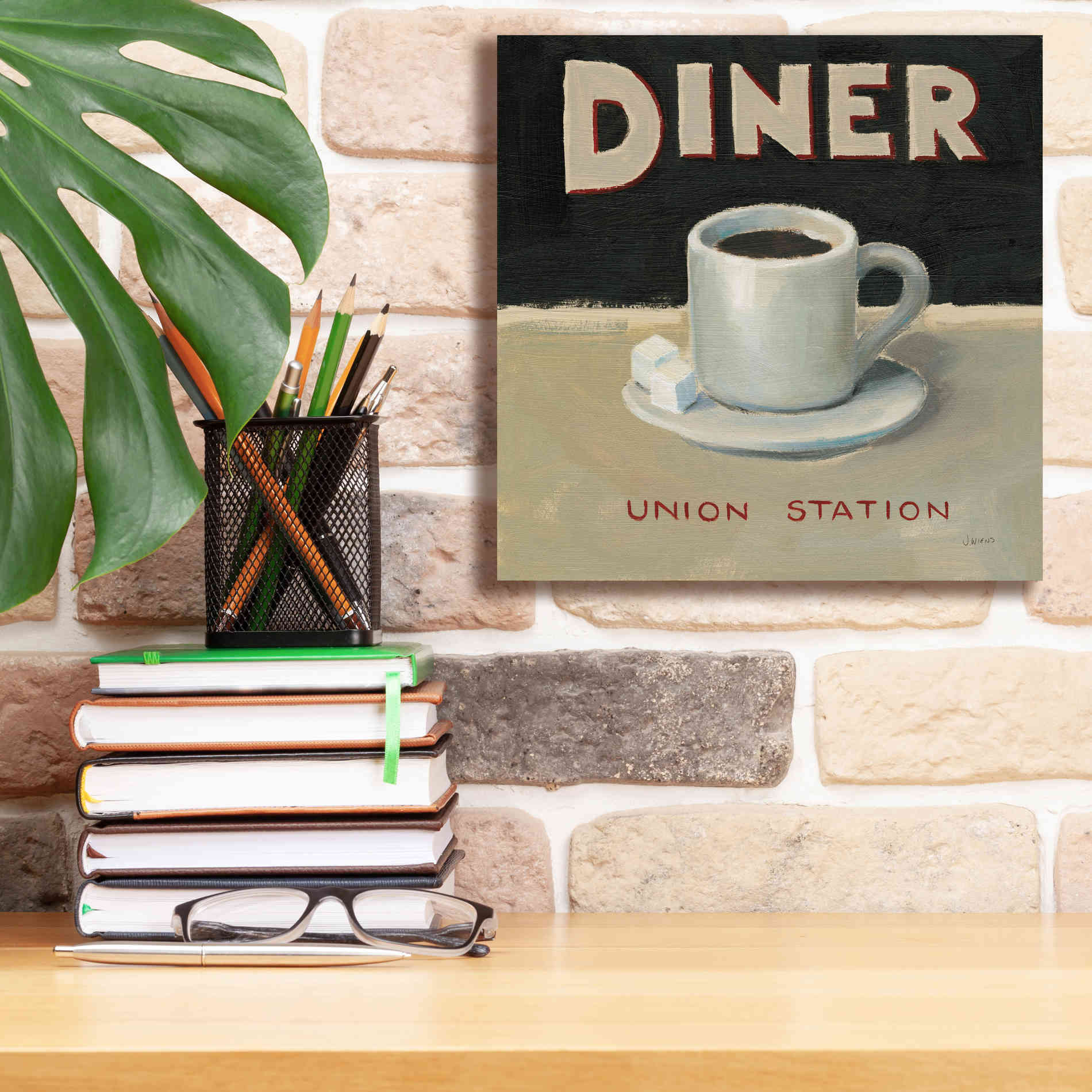 Epic Art 'Coffee Spot II' by James Wiens, Canvas Wall Art,12 x 12