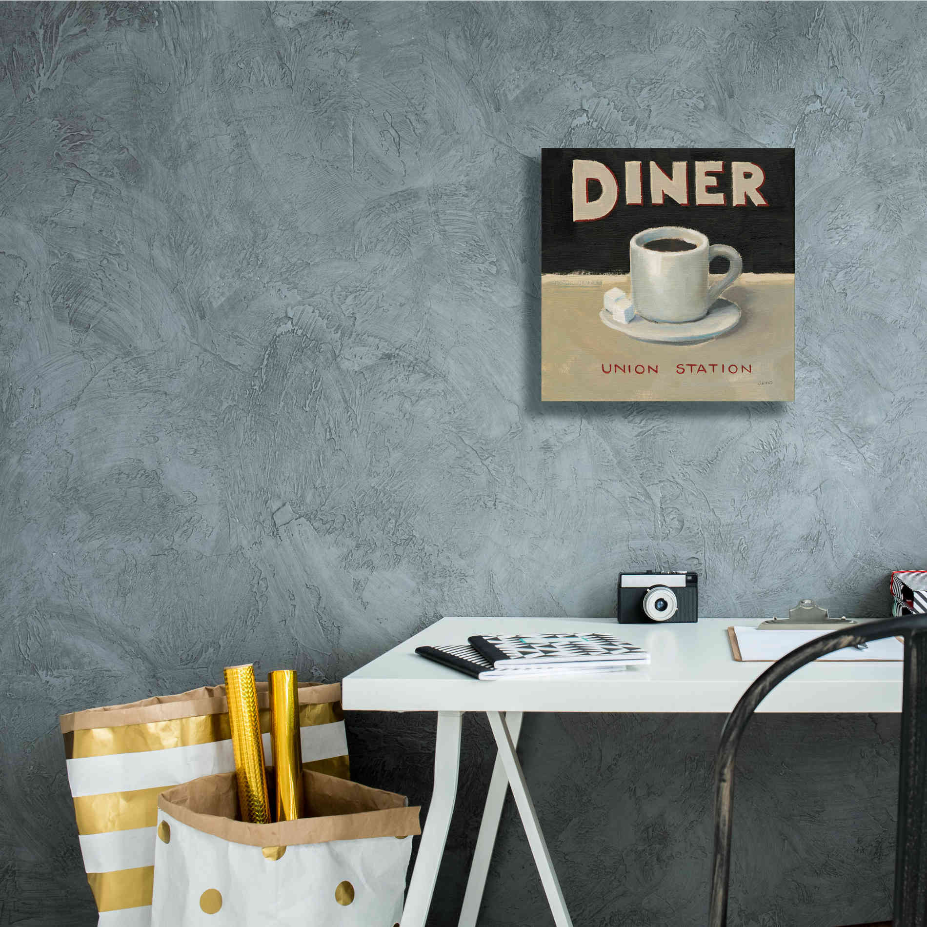 Epic Art 'Coffee Spot II' by James Wiens, Canvas Wall Art,12 x 12