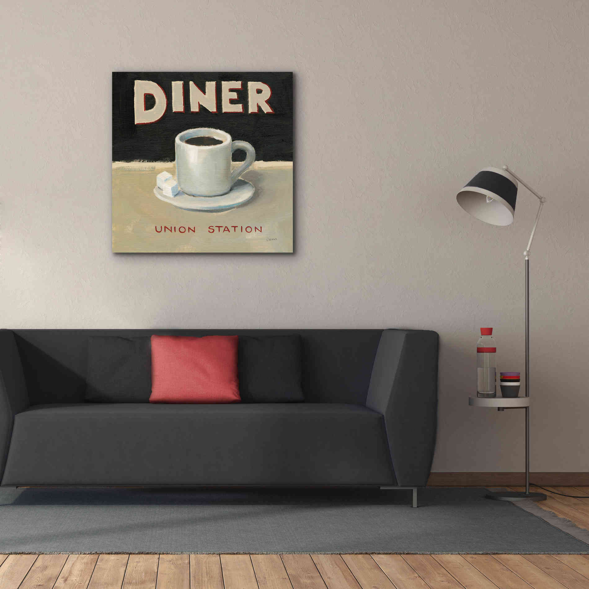 Epic Art 'Coffee Spot II' by James Wiens, Canvas Wall Art,37 x 37
