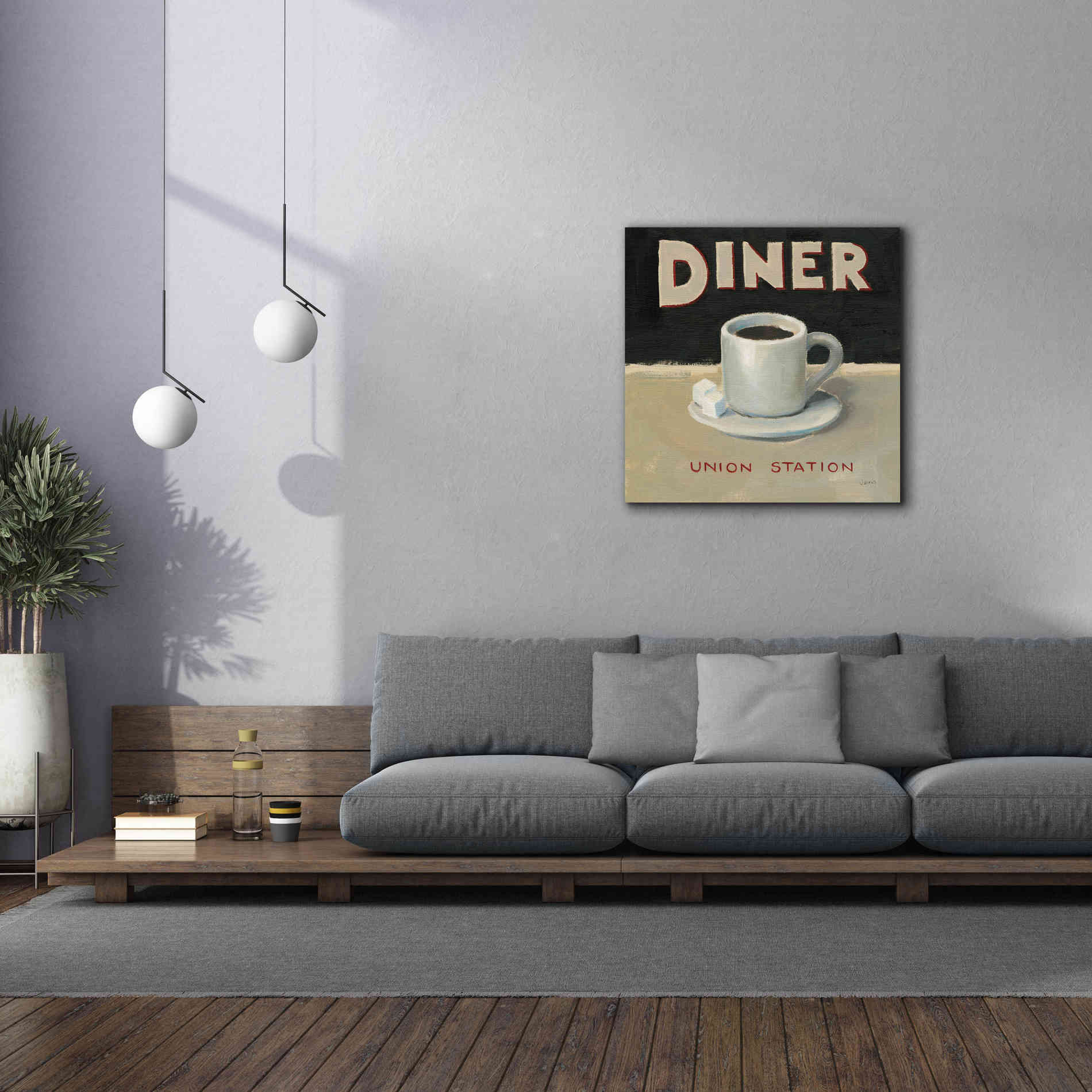 Epic Art 'Coffee Spot II' by James Wiens, Canvas Wall Art,37 x 37