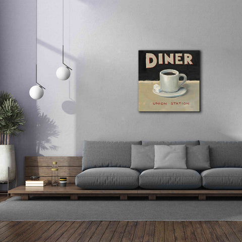 Image of Epic Art 'Coffee Spot II' by James Wiens, Canvas Wall Art,37 x 37