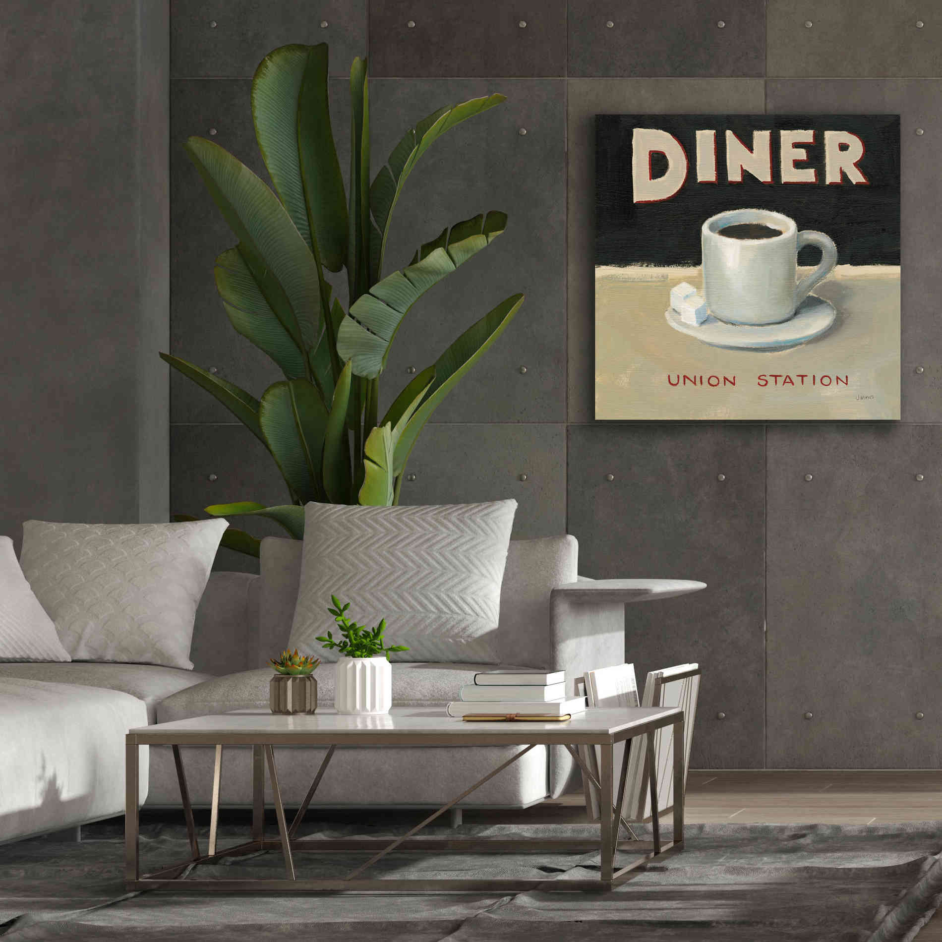 Epic Art 'Coffee Spot II' by James Wiens, Canvas Wall Art,37 x 37