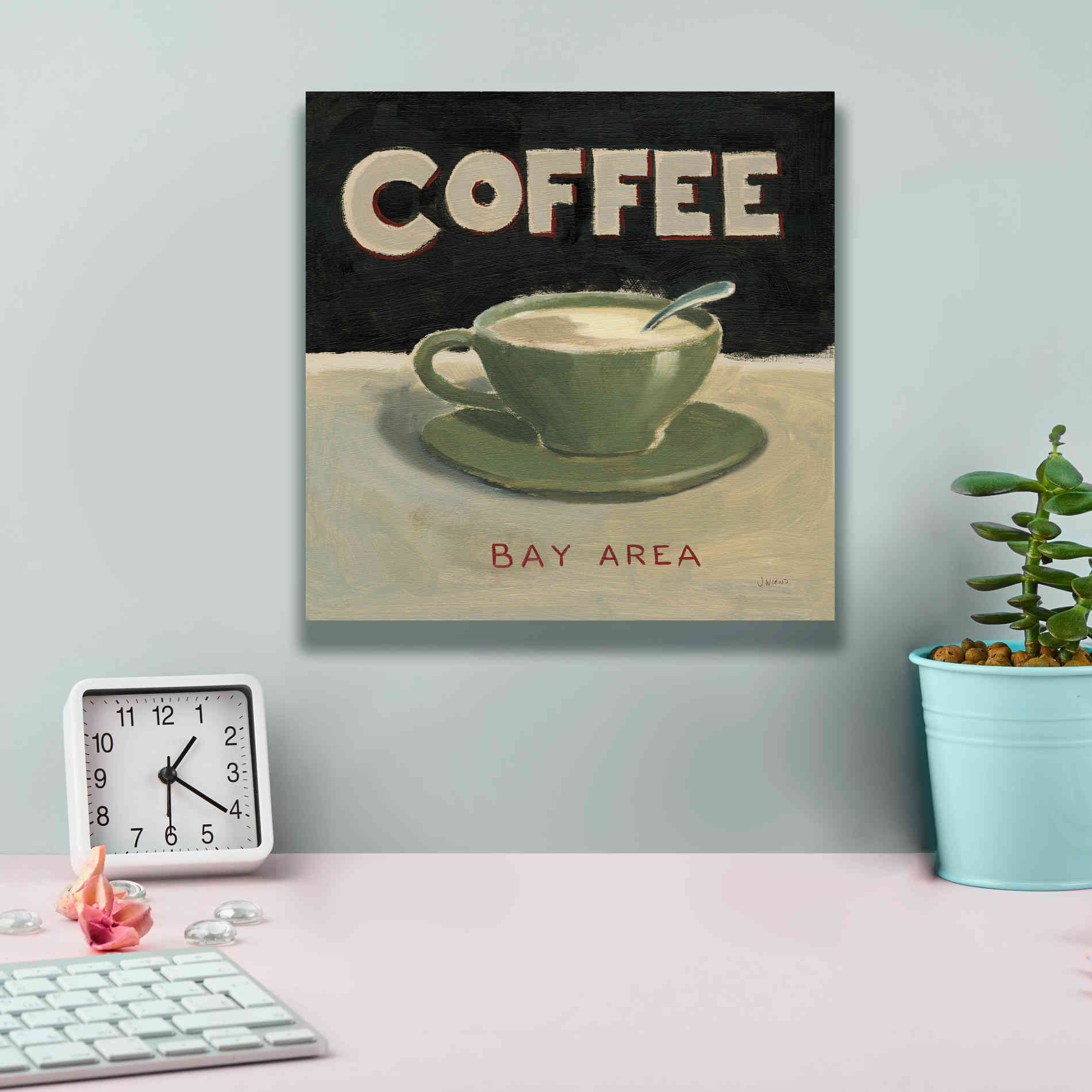 Epic Art 'Coffee Spot III' by James Wiens, Canvas Wall Art,12 x 12