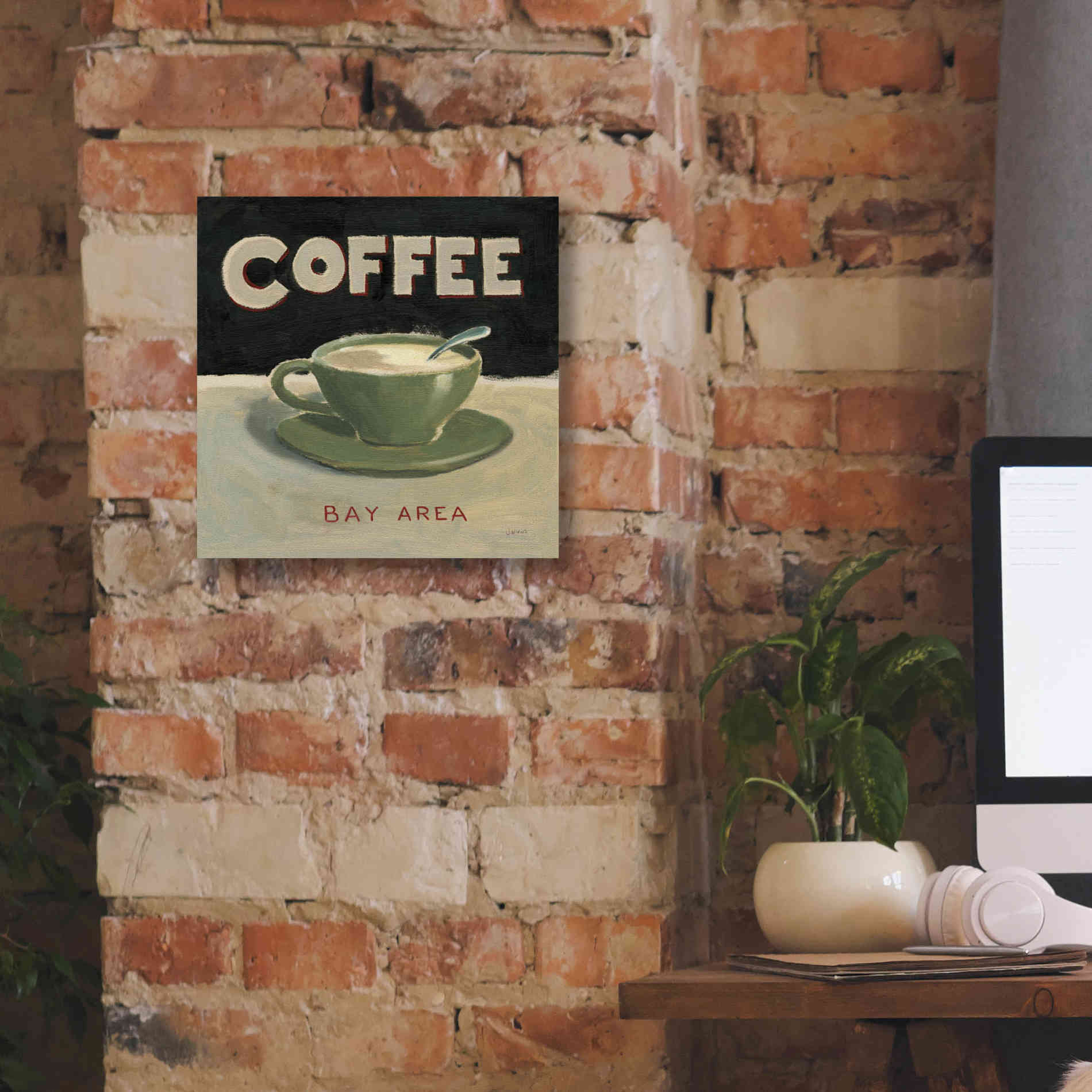 Epic Art 'Coffee Spot III' by James Wiens, Canvas Wall Art,12 x 12