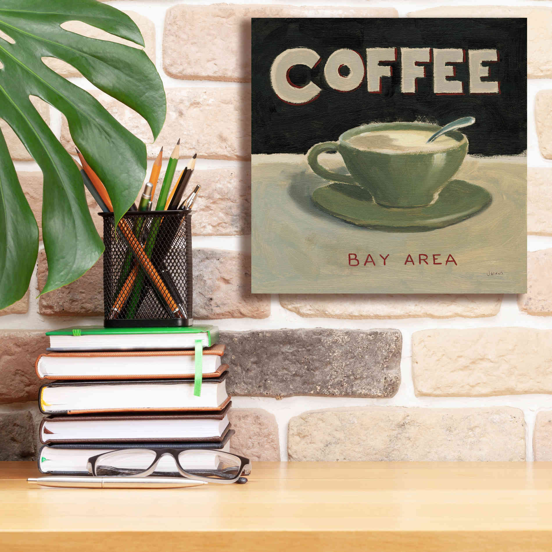 Epic Art 'Coffee Spot III' by James Wiens, Canvas Wall Art,12 x 12