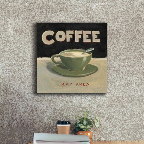 Image of Epic Art 'Coffee Spot III' by James Wiens, Canvas Wall Art,18 x 18