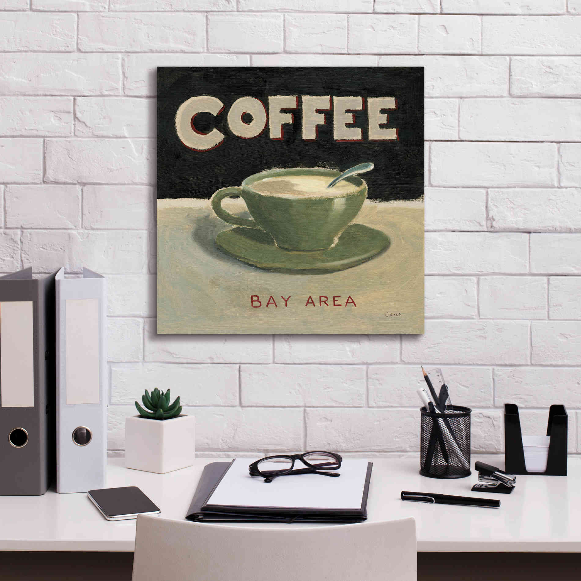 Epic Art 'Coffee Spot III' by James Wiens, Canvas Wall Art,18 x 18