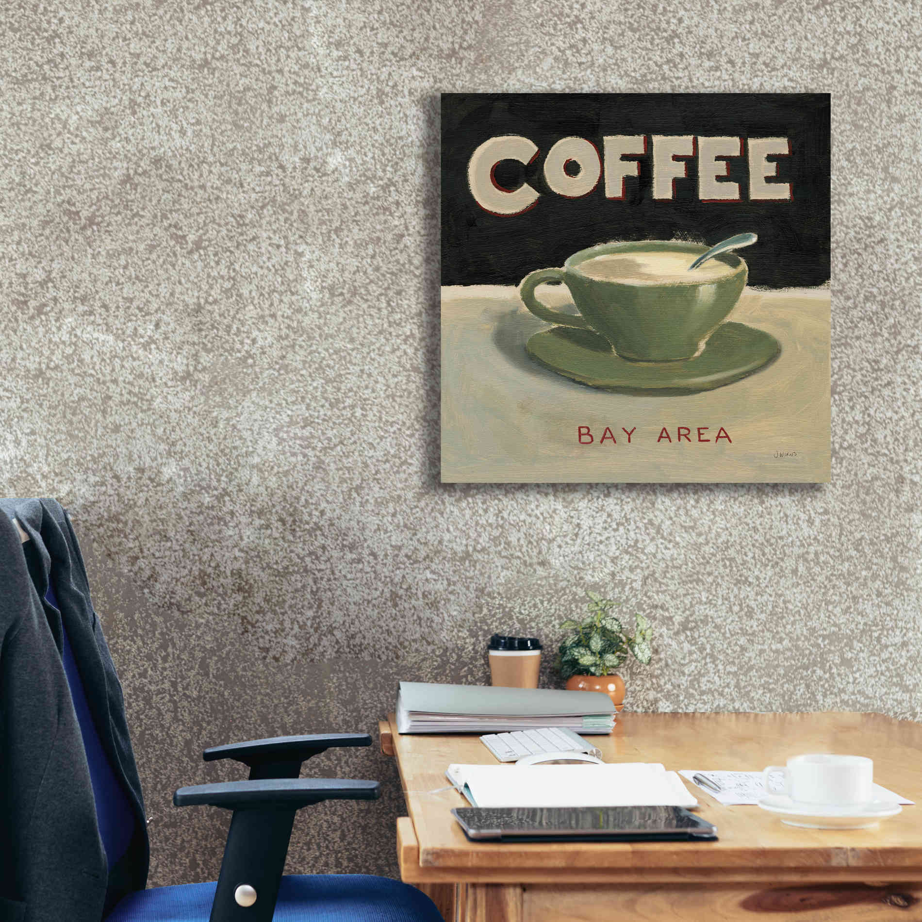 Epic Art 'Coffee Spot III' by James Wiens, Canvas Wall Art,26 x 26