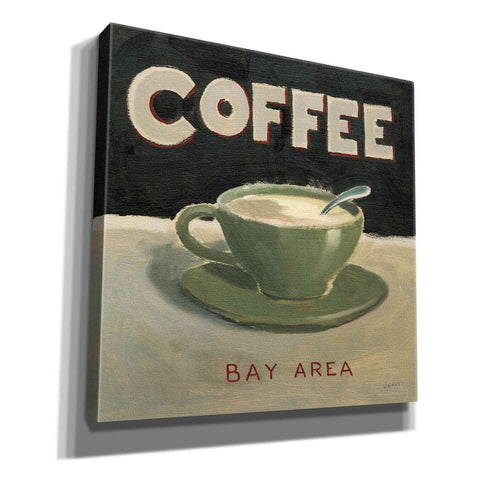 Image of Epic Art 'Coffee Spot III' by James Wiens, Canvas Wall Art,12x12x1.1x0,18x18x1.1x0,26x26x1.74x0,37x37x1.74x0