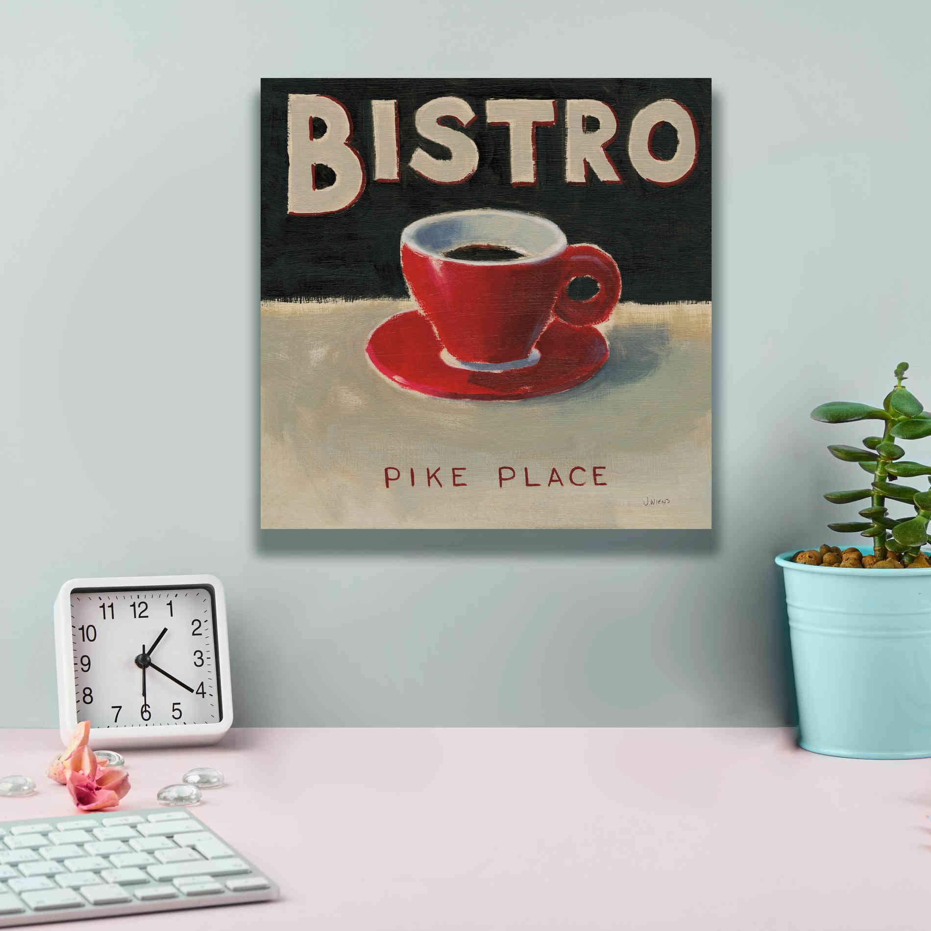 Epic Art 'Coffee Spot IV' by James Wiens, Canvas Wall Art,12 x 12