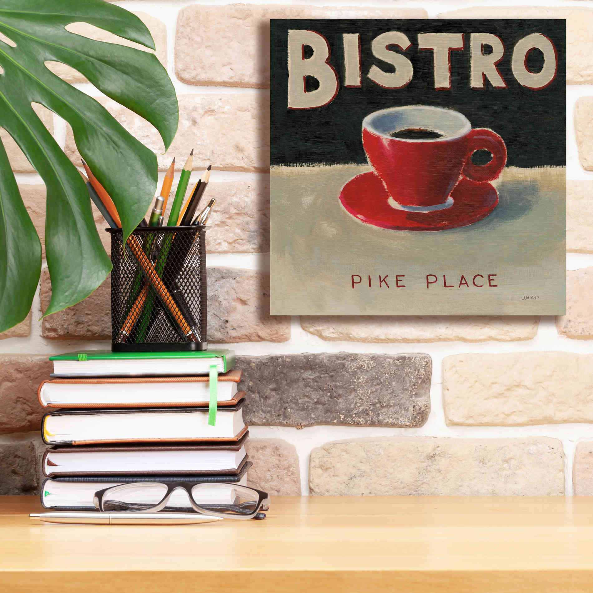 Epic Art 'Coffee Spot IV' by James Wiens, Canvas Wall Art,12 x 12