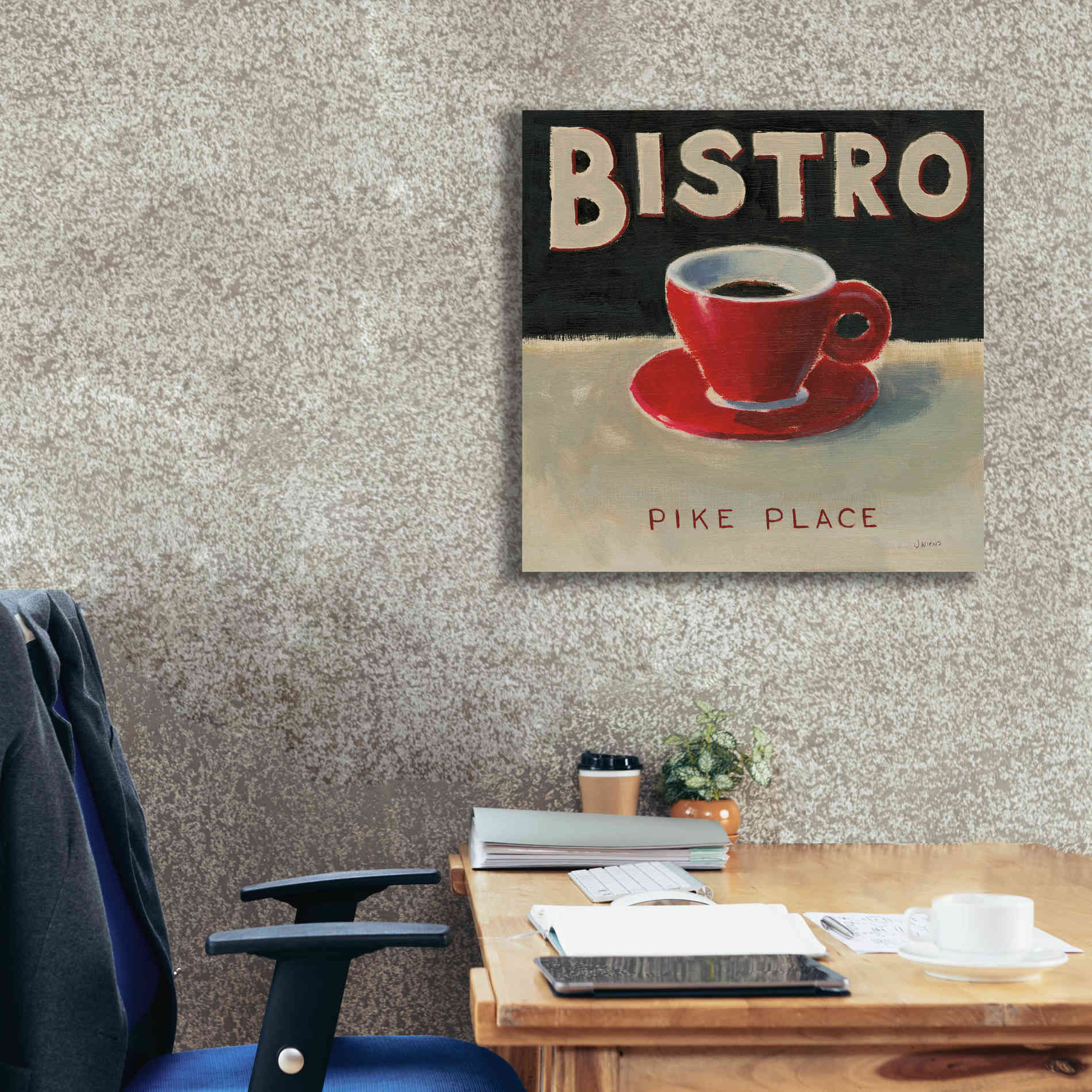 Epic Art 'Coffee Spot IV' by James Wiens, Canvas Wall Art,26 x 26