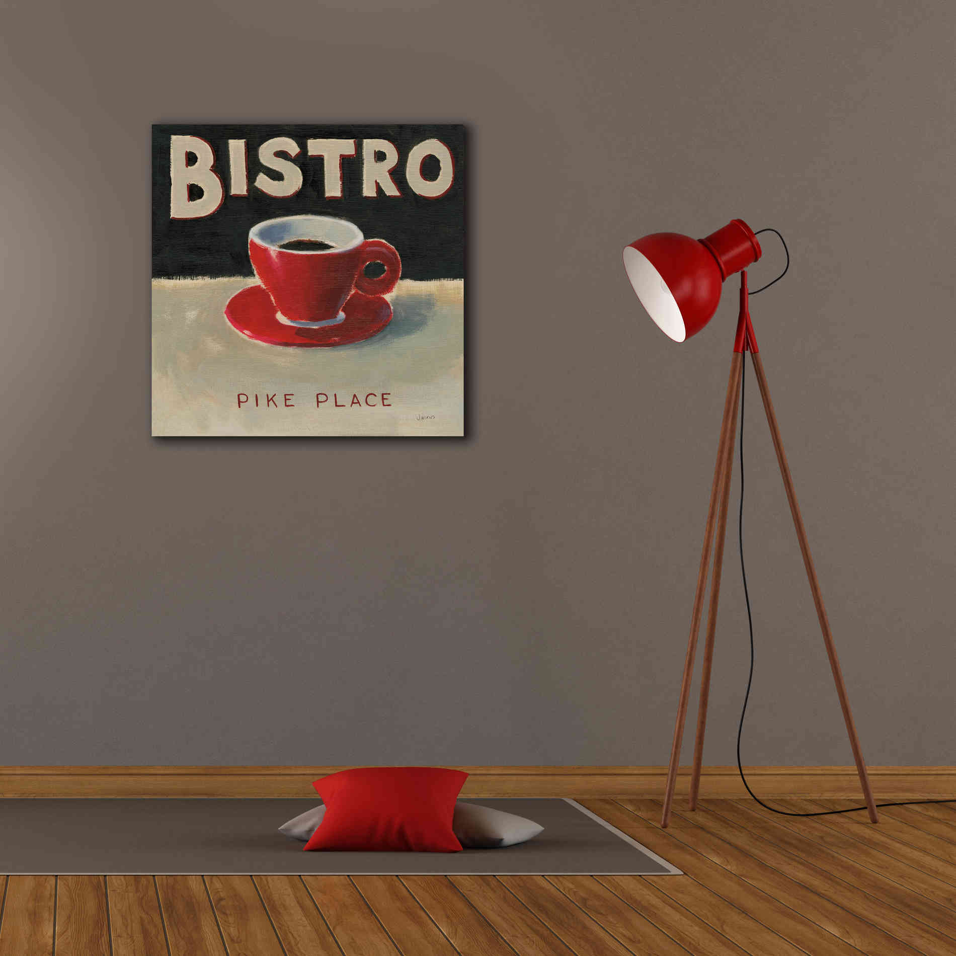 Epic Art 'Coffee Spot IV' by James Wiens, Canvas Wall Art,26 x 26