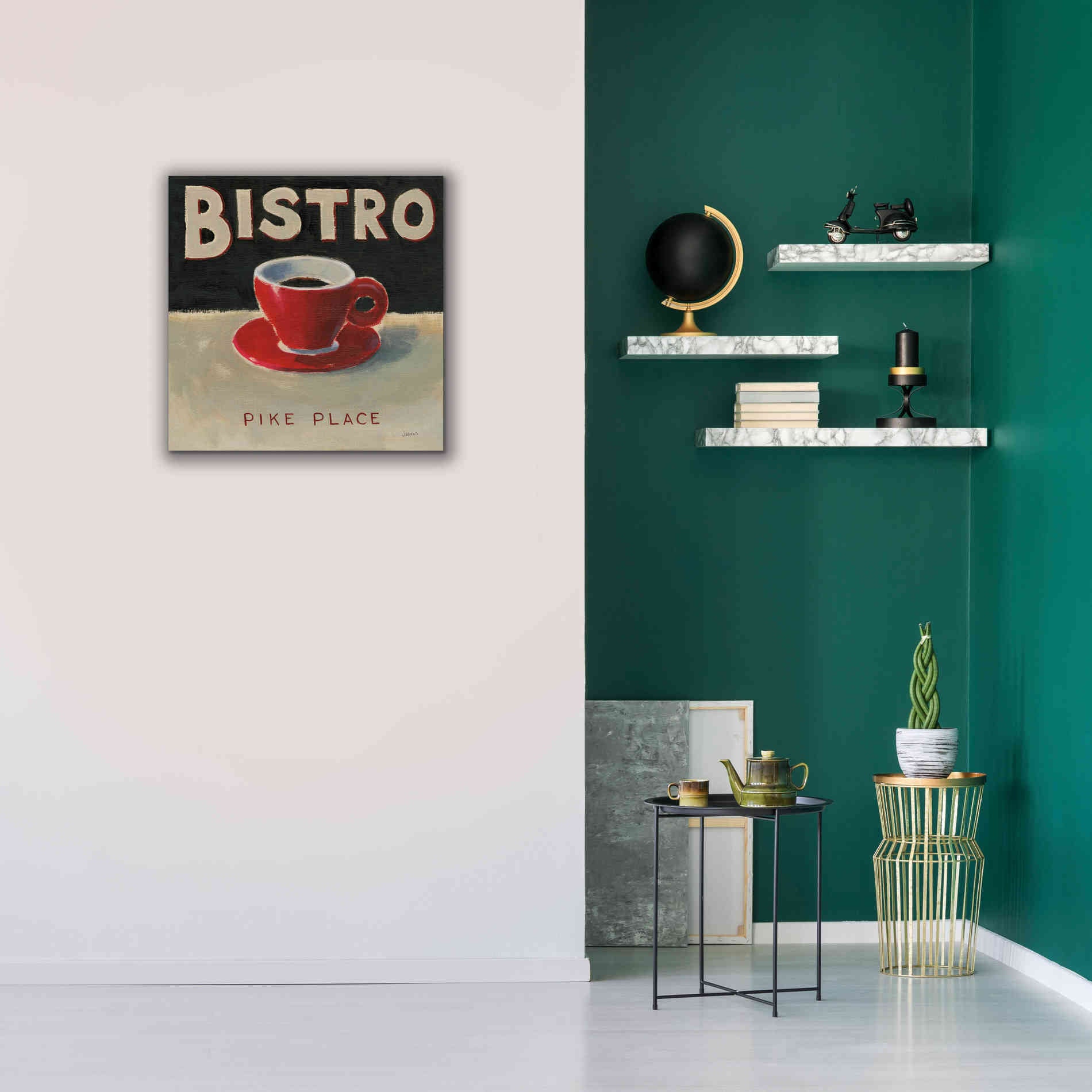 Epic Art 'Coffee Spot IV' by James Wiens, Canvas Wall Art,26 x 26