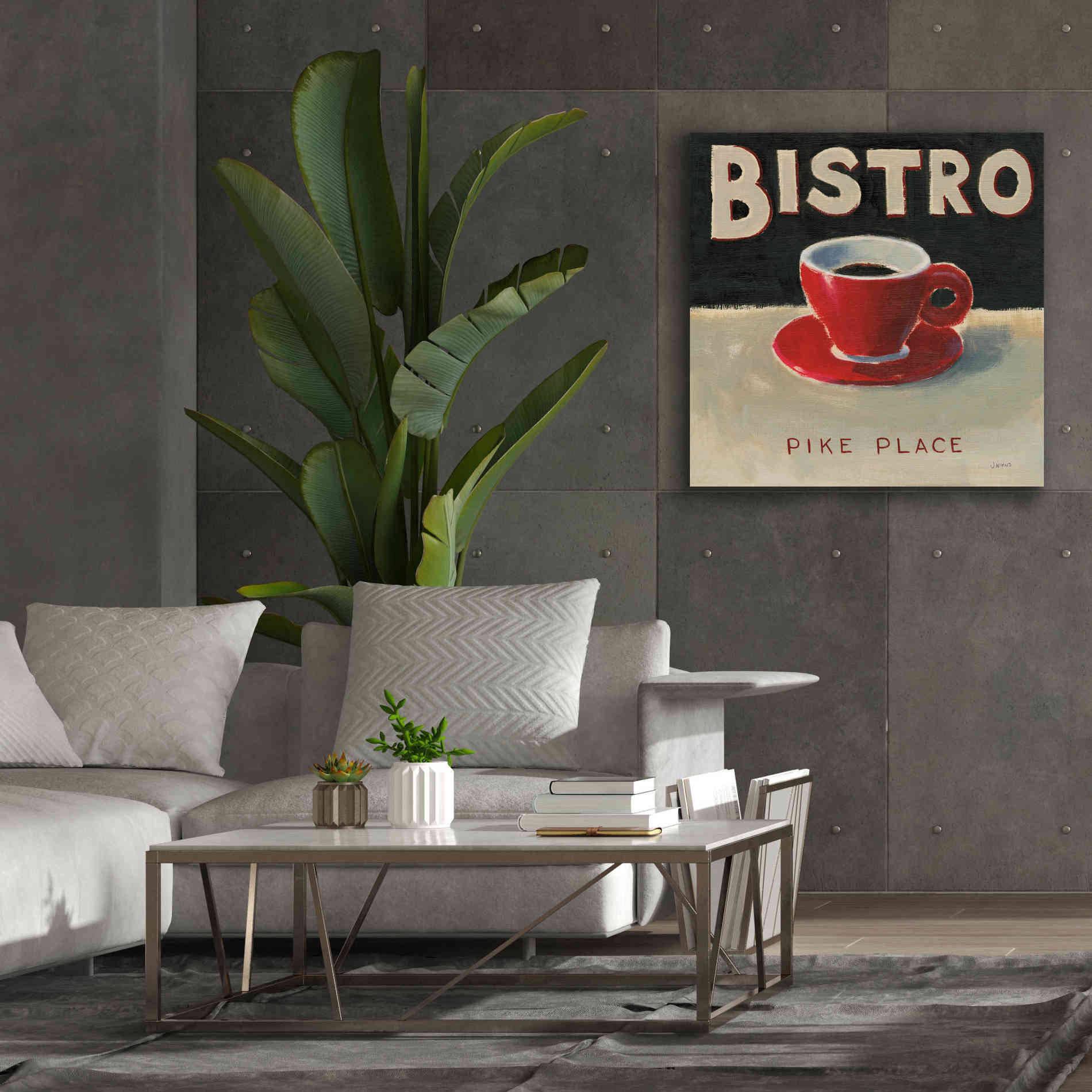 Epic Art 'Coffee Spot IV' by James Wiens, Canvas Wall Art,37 x 37