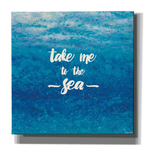 Image of Epic Art 'Underwater Quotes I' by James Wiens, Canvas Wall Art,12x12x1.1x0,18x18x1.1x0,26x26x1.74x0,37x37x1.74x0