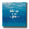 Epic Art 'Underwater Quotes I' by James Wiens, Canvas Wall Art,12x12x1.1x0,18x18x1.1x0,26x26x1.74x0,37x37x1.74x0