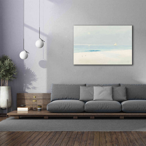 Image of Epic Art 'Serene Beach' by James Wiens, Canvas Wall Art,60 x 40