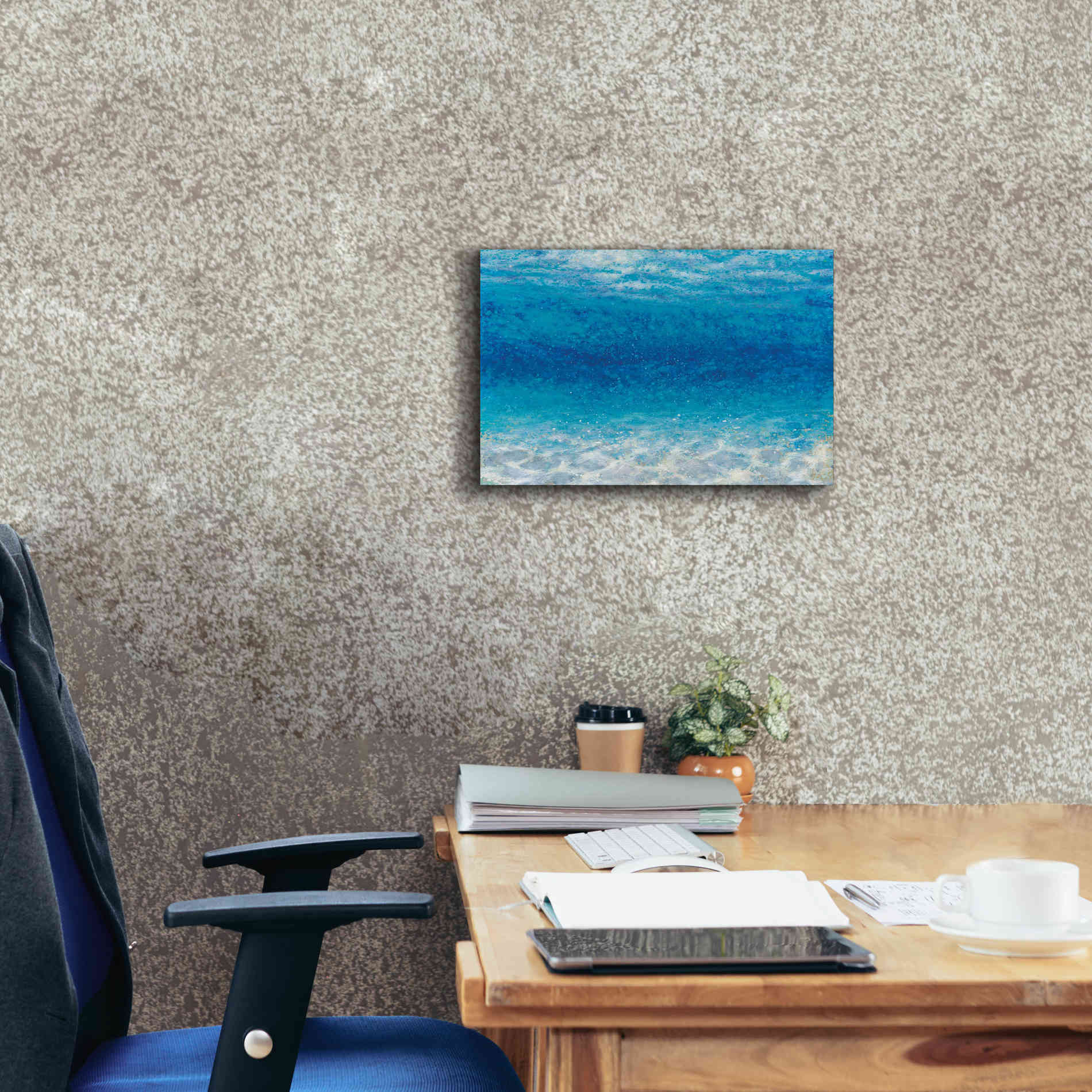 Epic Art 'Underwater I' by James Wiens, Canvas Wall Art,18 x 12